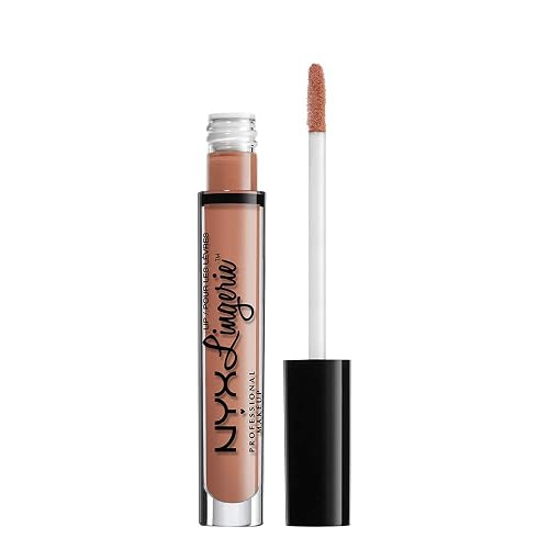NYX PROFESSIONAL MAKEUP Lip Lingerie Matte Liquid Lipstick - Dusk To Dawn (Warm Beige Nude) Beauty & Personal Care NYX PROFESSIONAL MAKEUP