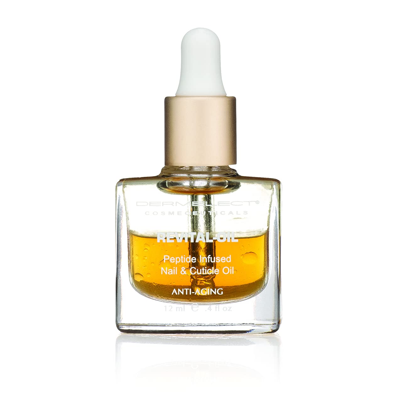 Dermelect Revital-oil Nail & Cuticle Treatment- Nourishing Oil for Dry Damaged Cuticles with Protein Peptides Argan Oil Shea Butter, Moisturizes Beauty & Personal Care Dermelect