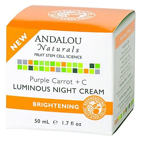Andalou Naturals Night Crm Prpl Carrot+c Beauty & Personal Care Andalou Naturals