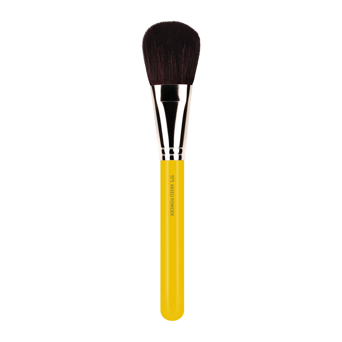 Bdellium Tools Professional Makeup Brush - Studio Series 975 Mixed Powder - With Soft Synthetic Fibers, For Powder Application (Yellow, 1pc)