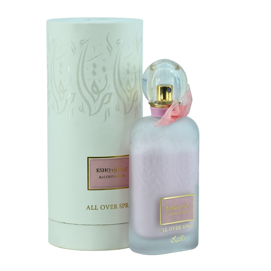 RASASI Eshq - Eau de Parfum 100ML (3.4 OZ) - Premium Alcohol-Free Arabian Perfume For Women, A Distinctive Women Perfume With Long-Lasting Fragrance Beauty & Personal Care RASASI