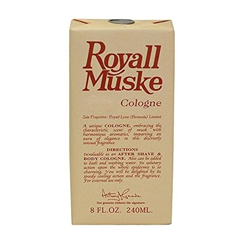 Royall Muske by Royall Fragrances for Men 8.0 oz Eau de Cologne Splash Bottle Beauty & Personal Care ROYALL LYME