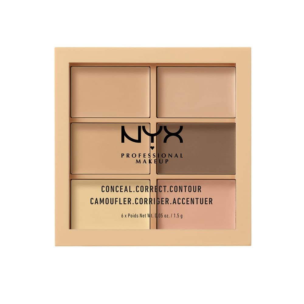 NYX Conceal Correct Contour Palette 01 Light Beauty & Personal Care NYX PROFESSIONAL MAKEUP
