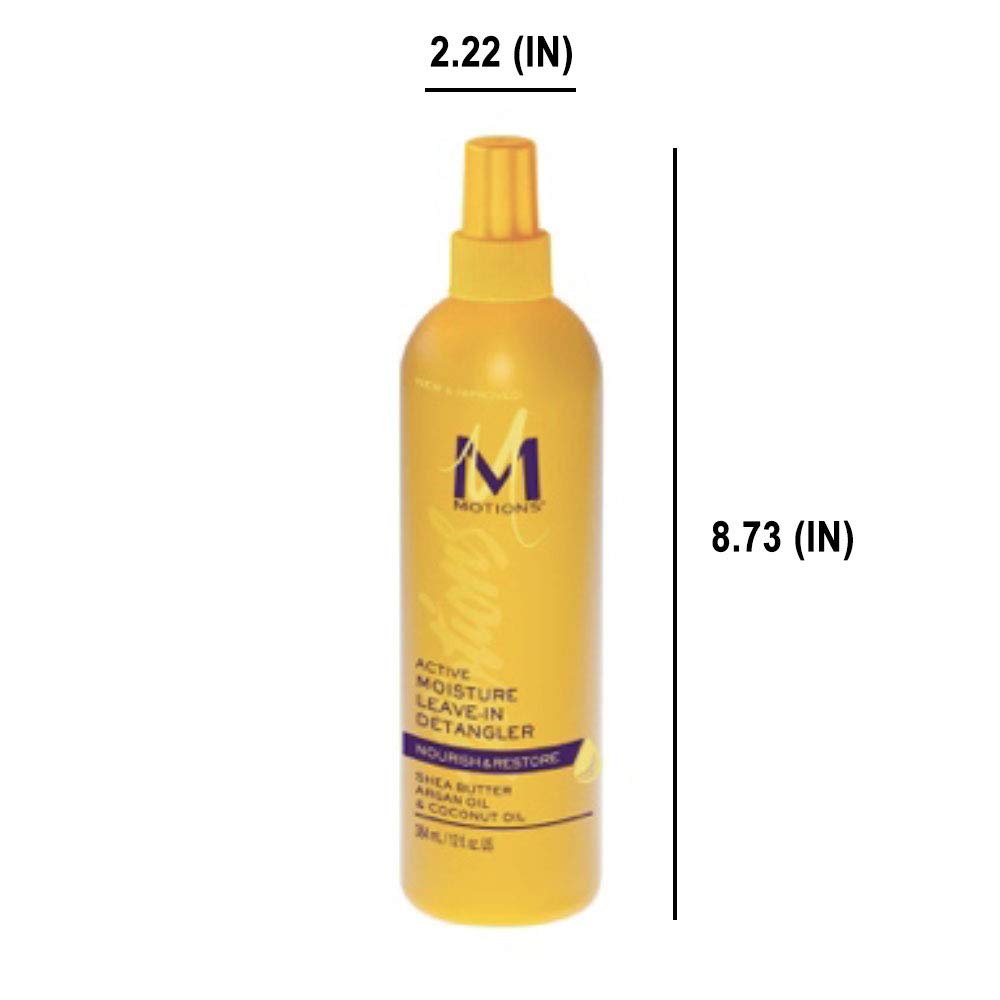Motions Nourish & Restore Active Moisture Leave In Detangler, 12 Fl Oz, 12 Oz Beauty & Personal Care Motions