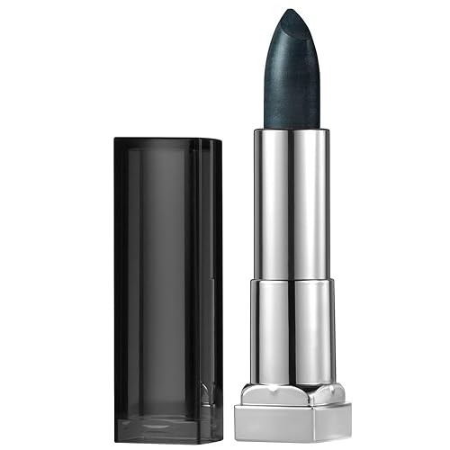 Maybelline New York Color Sensational Dark Silver Lipstick Metallic Lipstick, Gunmetal, 0.15 oz Beauty & Personal Care MAYBELLINE