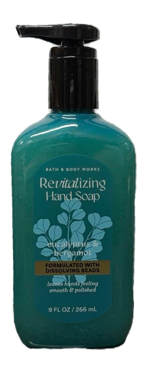 Bath & Body Works Revitalizing Hand Soap - 9 fl oz (Eucalyptus and Bergamot) Beauty & Personal Care Bath & Body Works