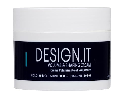 SUDZZFX DESIGN.IT Volume & Shaping Crème - Smoothing & Styling Formula - Frizz Control - Thickening for Men & Women - 3.4 Fl Oz Beauty & Personal Care SUDZZFX