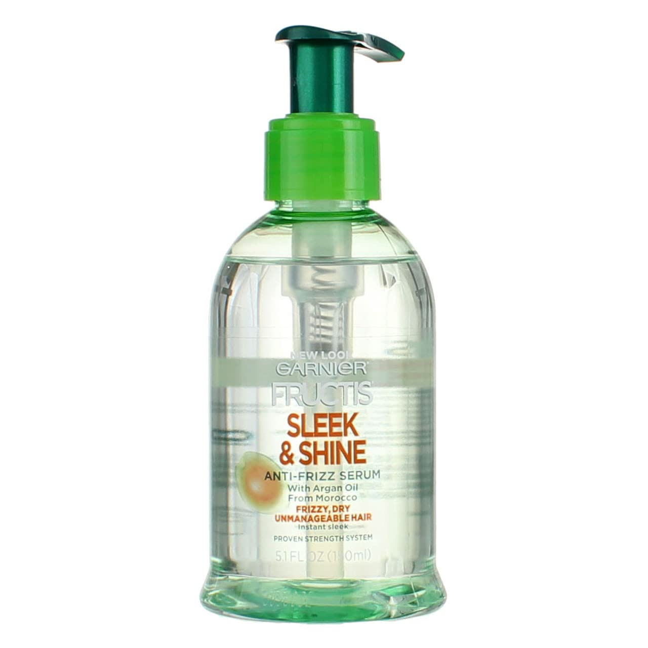Garnier Fructis Serum Anti-Frizz Sleek & Shine 5.1 Ounce (150ml) (6 Pack) Beauty & Personal Care Garnier