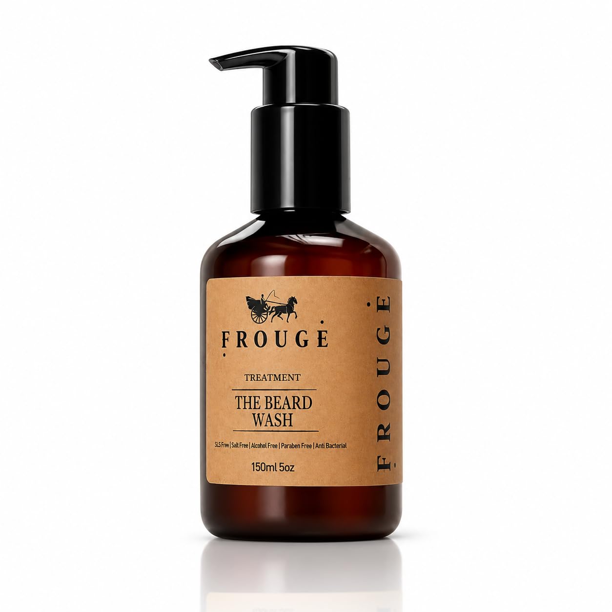 Frouge Beard Wash - Treatment Series - Premium Beard Wash for Men - Nourishing Beard Shampoo with Vitamin E & Natural Oils - Softens Beard, Cleanses Beauty and Personal Care Frouge