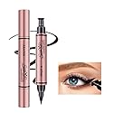 Jumbo Dual Ended Eyeliner, High-Capacity Liquid Black Winged Cat Eye Stamp & Liner Pen, Waterproof Makeup Tool for Women Beauty & Personal Care Linble