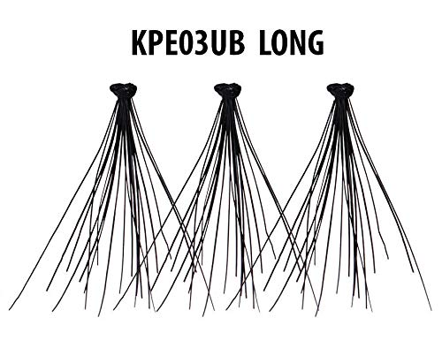 iEnvy KISS Ultra Black Individual Lashes Ultimate Volume 70 Individual Long Lashes False Lashes Beauty & Personal Care i•ENVY