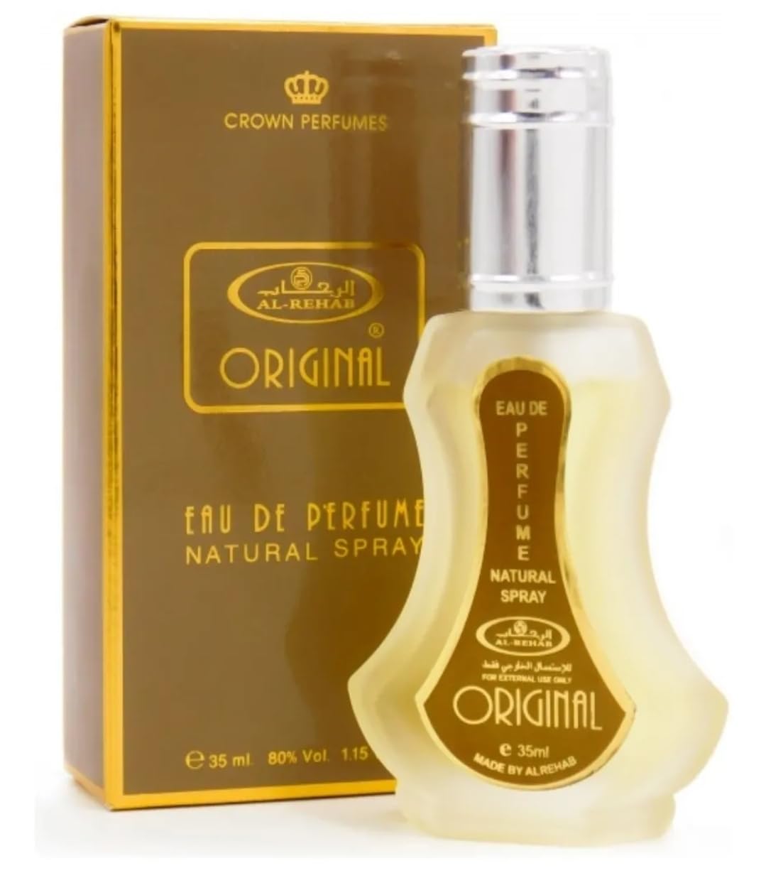 Al Rehab Original Eau De Parfum Spray 1.2 Ounce (Unisex) Beauty & Personal Care Al Rehab,