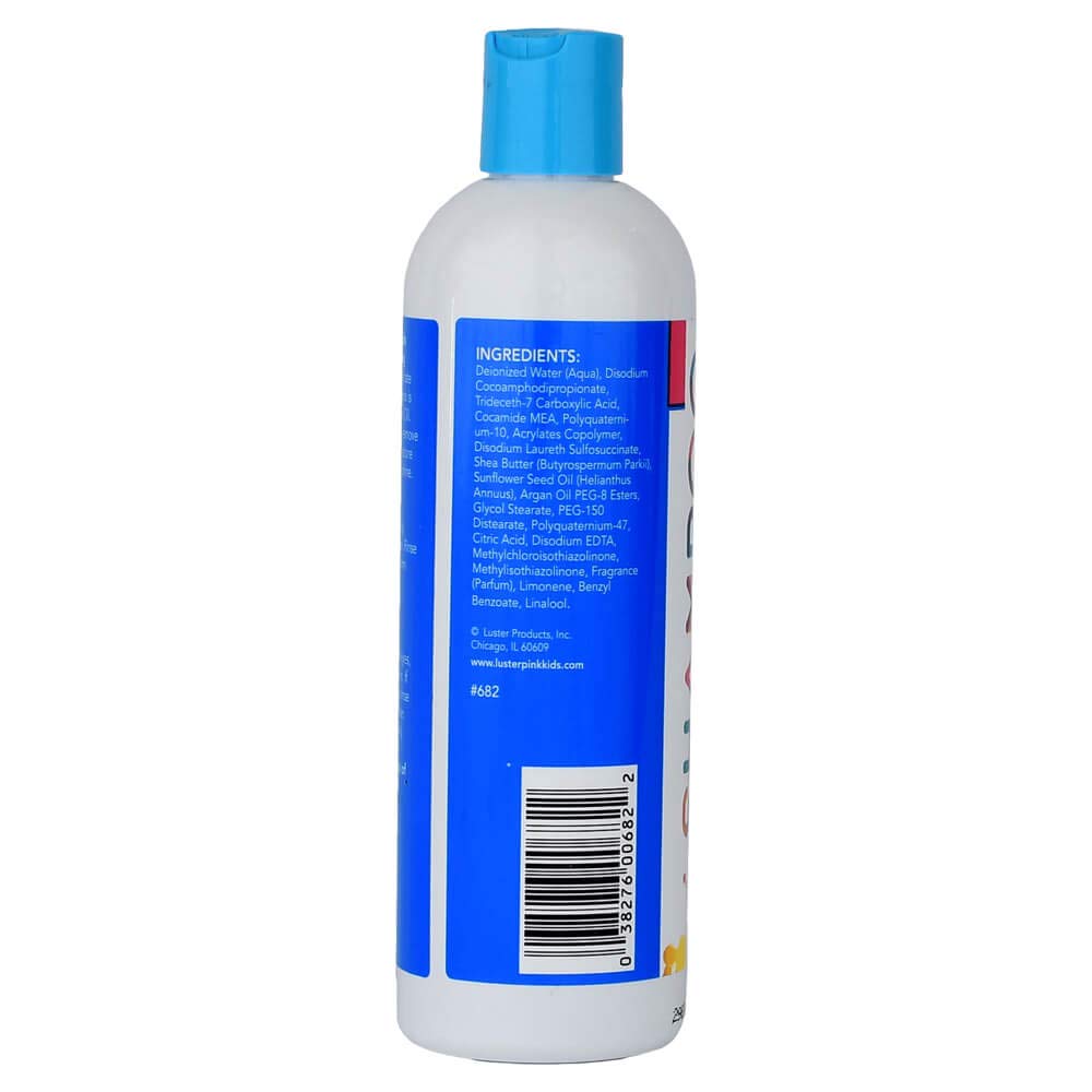 Pink Kids Gentle Detangling 12 Fl. Oz. Made with Argan Oil, Shea Butter and Sunflower Oil