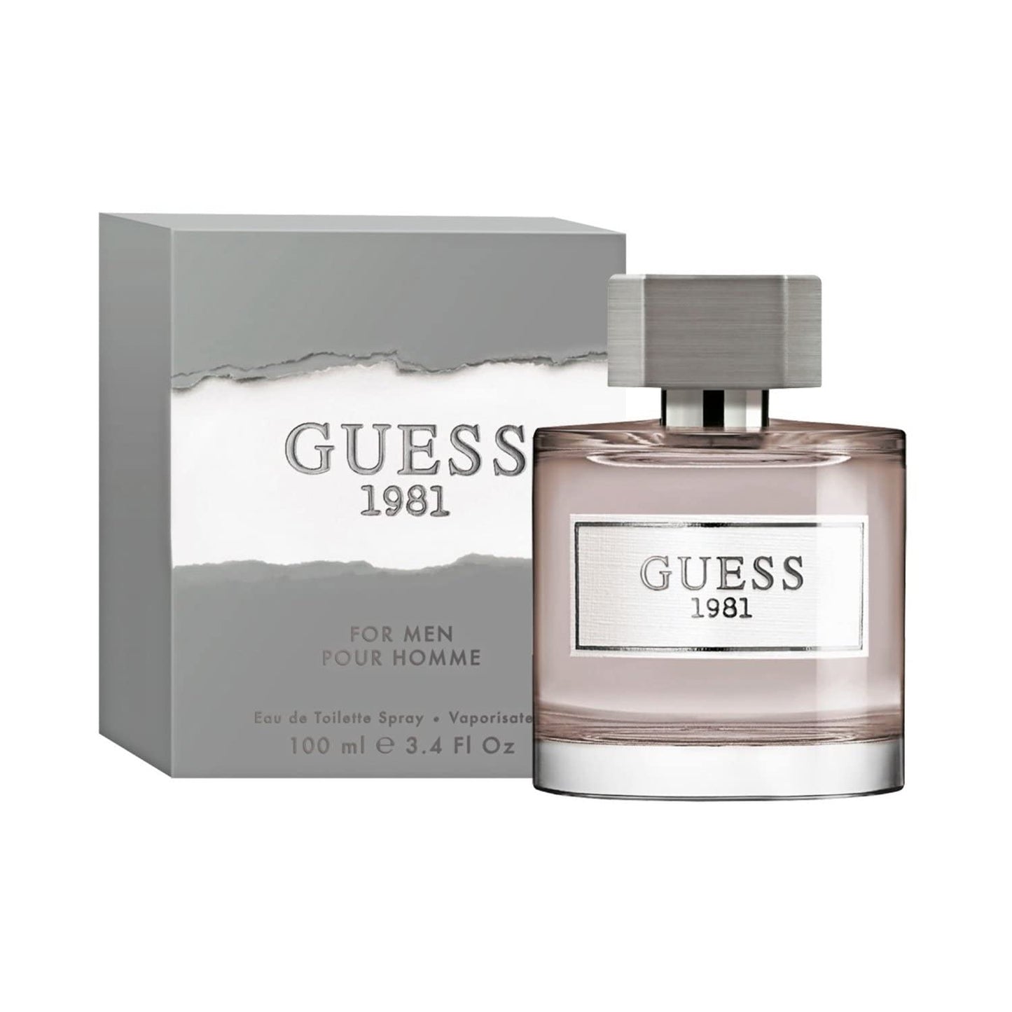 Guess Fragrance 1981 Eau De Toilette for Men, 3.4 Fluid Ounce Beauty & Personal Care GUESS