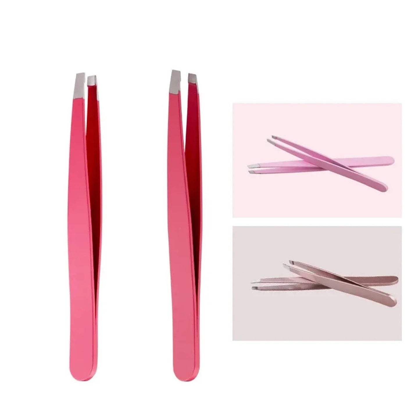 Stainless Steel Eyebrow Tweezer Hair Pluckers Clip Eyebrow Trimmer Clip Makeup Beauty Repair For Eyebrow Tool(C) Beauty and Personal Care ZYCZYCZZ