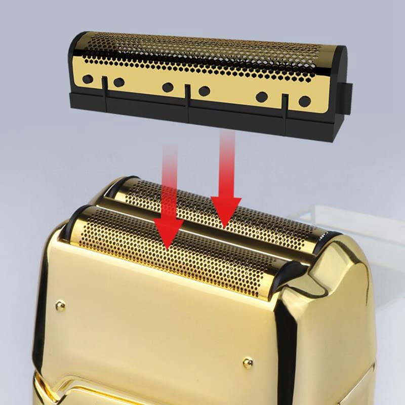 BJFSEAFN Electric Shaver Hair Cleaning Razor Beard Foil Shaving Machine Finishing Tool for Men(Gold) Beauty and Personal Care BJFSEAFN