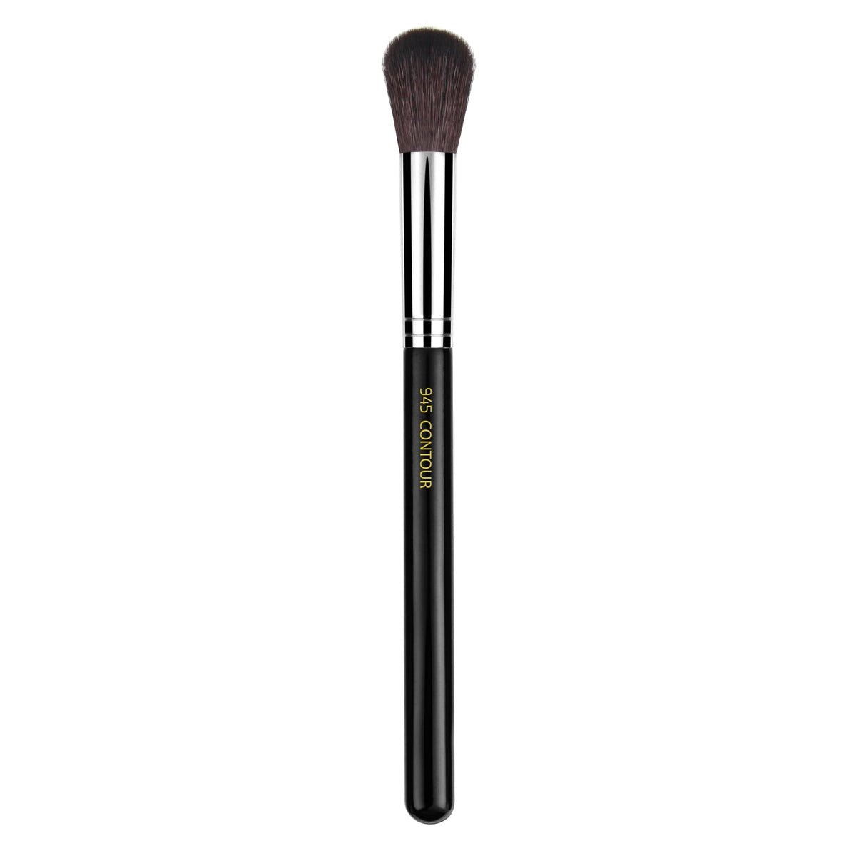 Bdellium Tools Professional Makeup Brush - Maestro Series 945 Contour - With Soft Natural Fibers, For Blending & Contouring (Black, 1pc)
