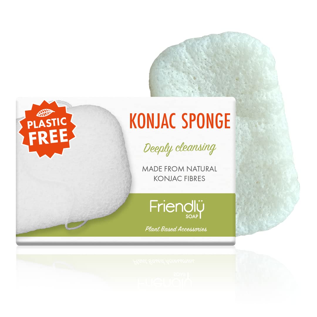 Friendly Soap Konjac Single Sponge Beauty and Personal Care Friendly Soap