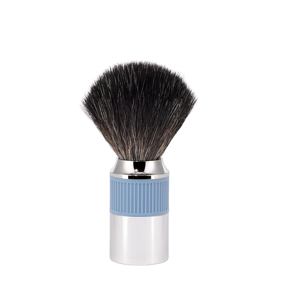 MÜHLE NEO shaving brush - Vegan Shave Brush for Shaving soaps and creams - sustainable eco-friendly and reusable - exfoliating shaving brush - chrome Beauty and Personal Care MÜHLE