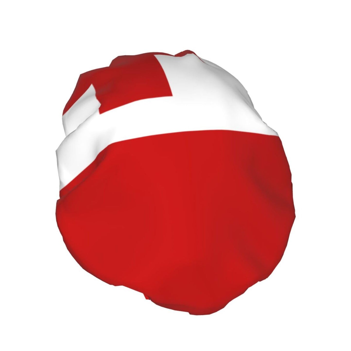 Tonga Flag Prints Shower Cap Double Layer Lined Waterproof Bathing Shower Hat Beauty and Personal Care Hayyett