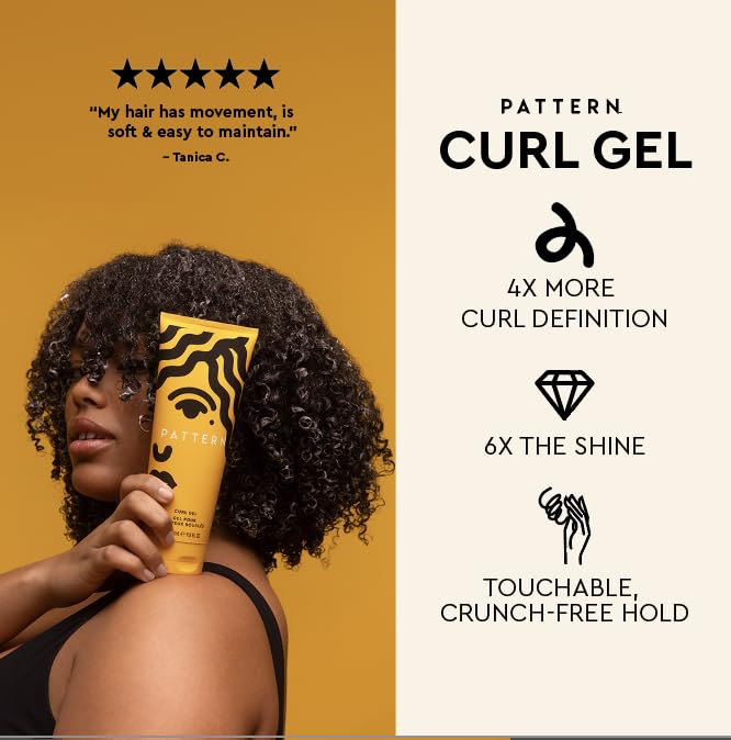PATTERN Beauty by Tracee Ellis Ross Mini Curl Gel w Medium Hold w Aloe and Cacay Oil for Curly Hair, Travel Size Beauty & Personal Care PATTERN