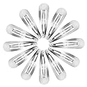 Hotop 50 Pack Snap Hair Clips Hair Barrettes for Kids, Girls and Women, 50 mm (Silver) Beauty & Personal Care Hotop