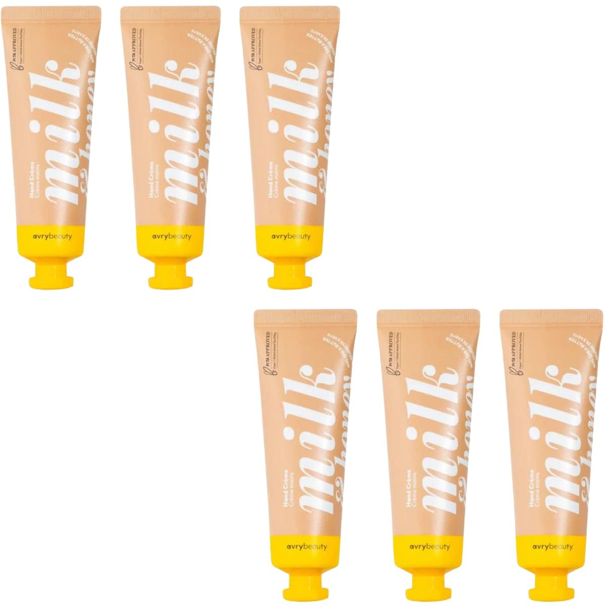 AVRYBEAUTY Milk & Honey 1.5oz Shea Butter Lotion, 6 pack- Milk And Honey, Milk And Honey Scented, Natural Scents, Vegan Lotion, Moisturizing, Spa Beauty & Personal Care AVRYBEAUTY