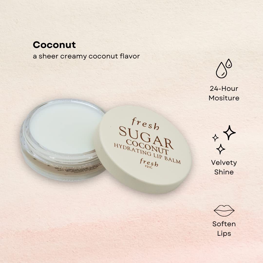 Fresh Sugar Coconut Hydrating Lip Balm 0.21oz/6g Beauty & Personal Care Fresh