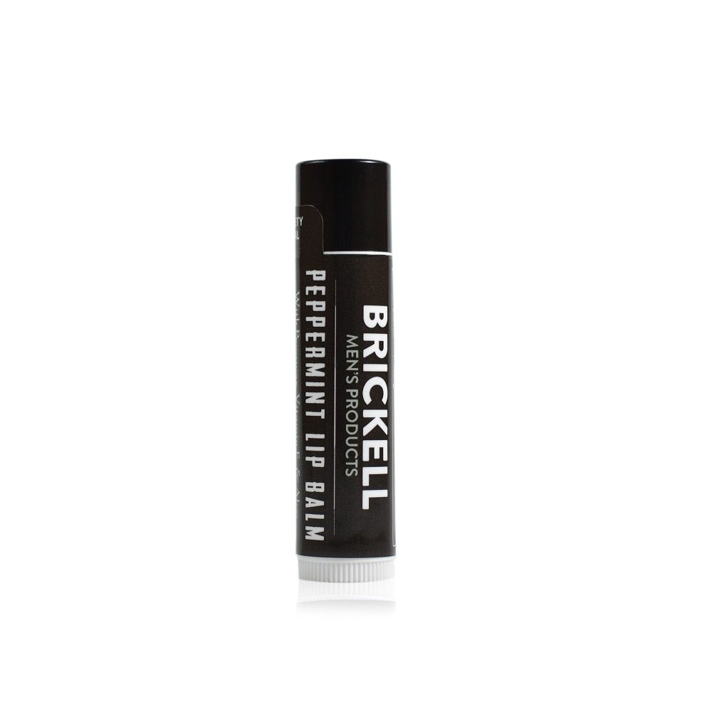 Brickell Men's No Shine Lip Balm for Men, Matte Finish Chapstick to Moisturize and Protect With SPF 15, Sunflower Oil, Aloe, and Vitamin E, .15 Ounce Beauty & Personal Care Brickell Men's Products