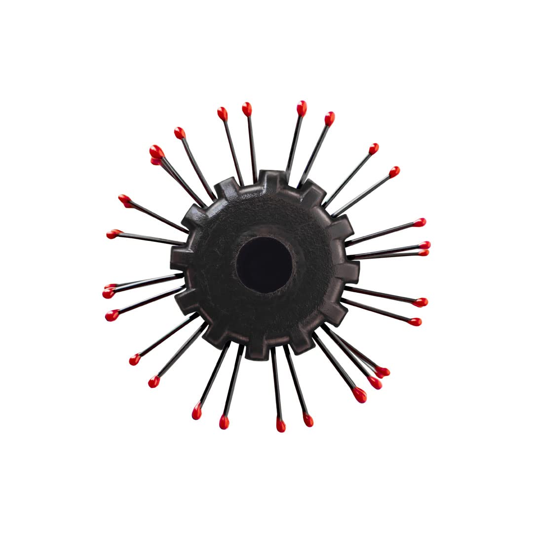 Cricket Static Free RPM 12 Row Round Hair Brush - Curling, Blow Drying, Detangling and Styling Wet or Dry, Suitable for All Hair Types Beauty & Personal Care Cricket