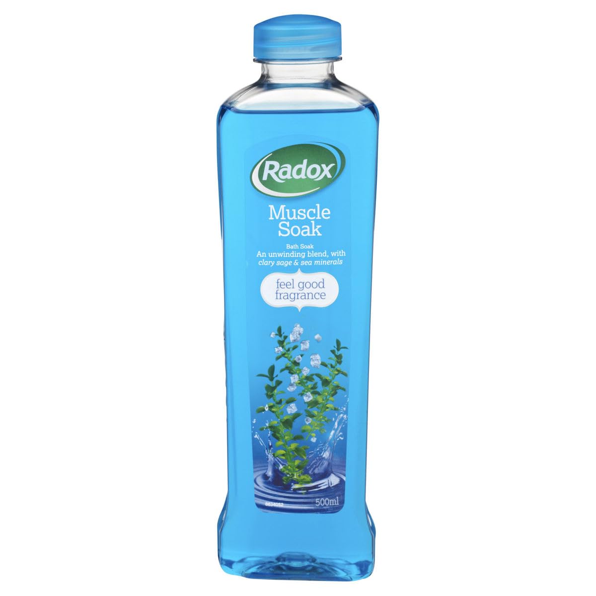 Radox Feel Good Fragrance Muscle Bath Soak, Blue, 500ml Beauty and Personal Care Radox