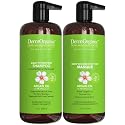 DermOrganic Damaged Hair Duo with Organic Argan Oil, Daily Hydrating Shampoo + Deep Conditioner Masque Sulfate-Free, Color-Safe, Vegan, Gluten-Free (2 Beauty & Personal Care DermOrganic