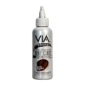 Via Nat. 4oz Semi Perm Hair Color #120 Dark Brown Beauty & Personal Care Via Natural