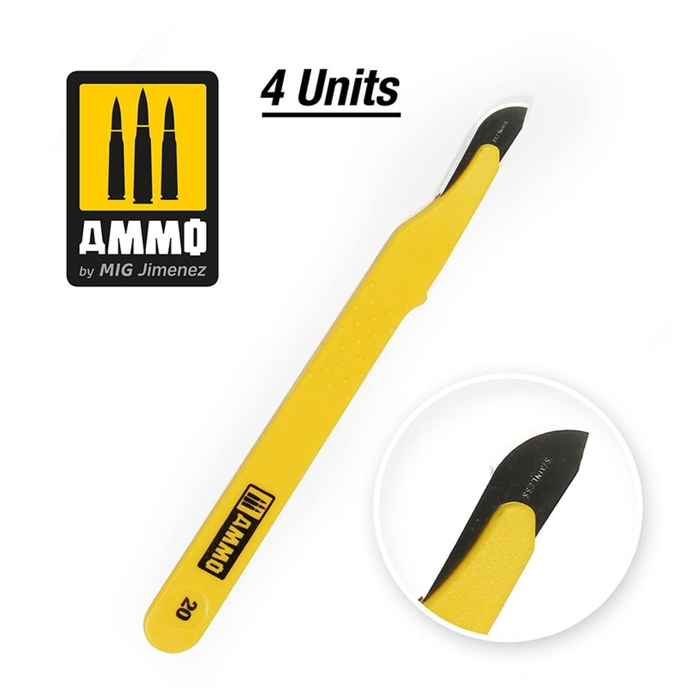 Standard Blade Curved Large 4 pcs. Beauty and Personal Care AK Interactive