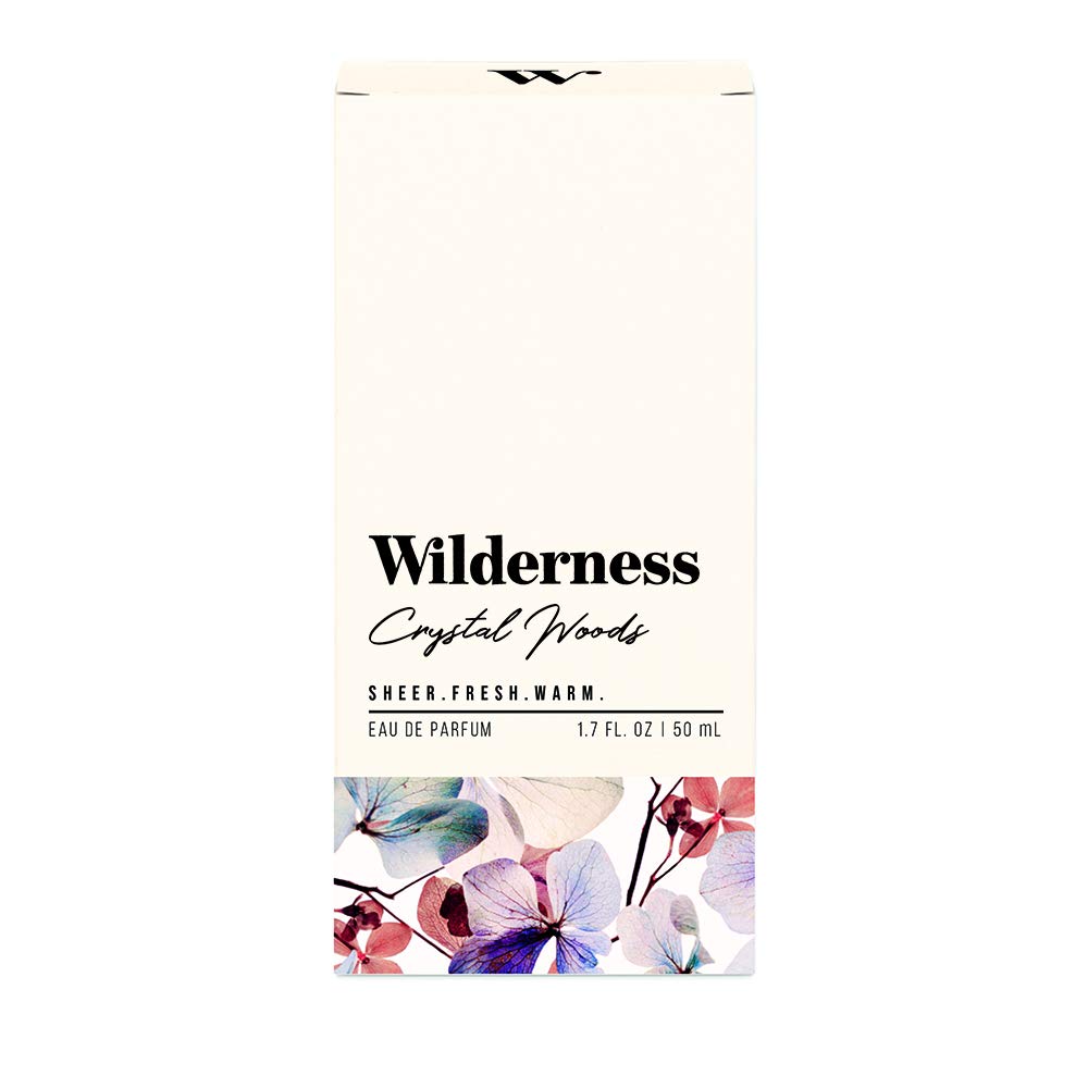 Tru Fragrance Beauty Wilderness Crystal Woods Eau de Parfum Spray- Fresh and Warm Floral Fragrance for Women - Featuring Notes of Eucalyptus Blooms Beauty & Personal Care Tru Fragrance Beauty