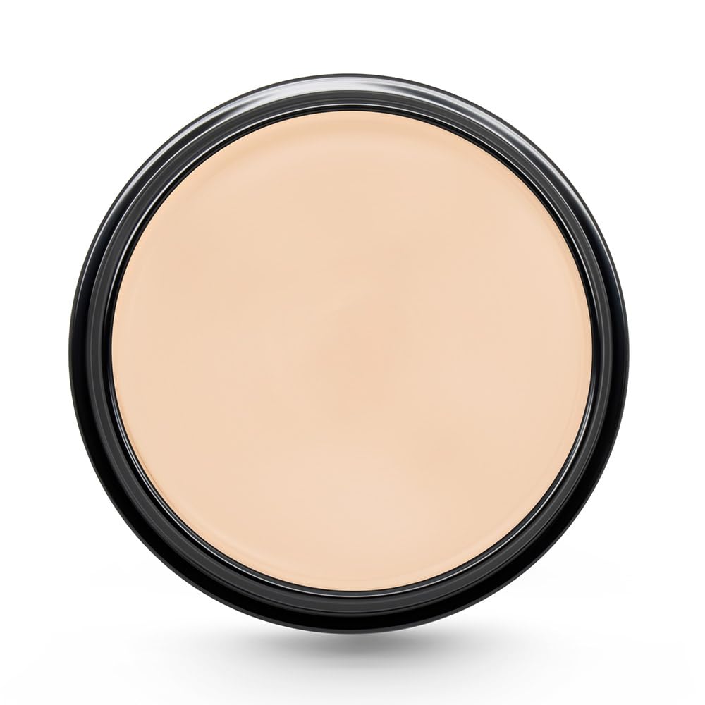 Graftobian HD Glamour Crème Foundation 1/2oz, Weightless Full Coverage Makeup, 65 Inclusive Shades, For All Skin Types, Natural or Full-Glam Looks,