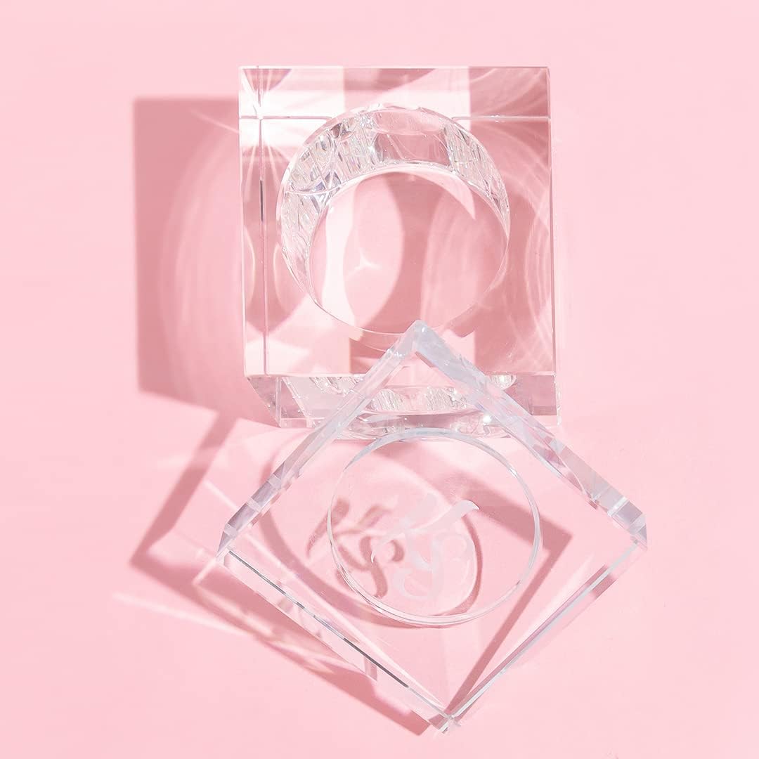 KIARA SKY Professional Nails Spill-Proof Dappen Dish with Lid for Holding Acrylic Liquid Monomer - Clear Beauty & Personal Care KIARA SKY