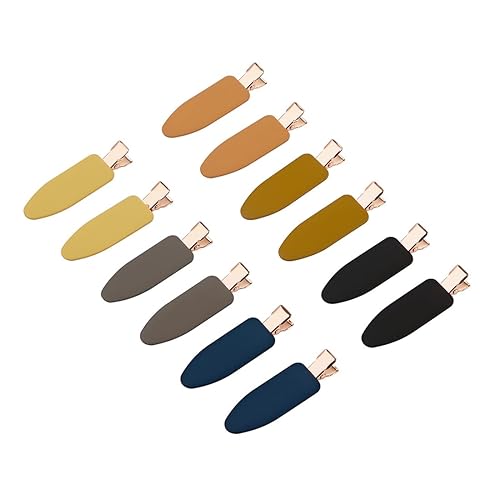 minihope 12 pieces No Bend Hair Clips, No Crease Curl Pin Clips for Makeup Application?2022 style, non-slip.Hair won't get caught between plastic Beauty & Personal Care minihope