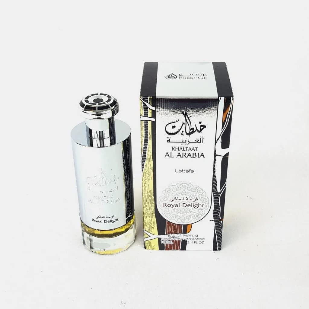 Lattafa Khaltaat Al Arabia Royal Delight for Men - 3.4 oz EDP Spray Beauty & Personal Care Lattafa