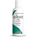 Adore Semi Permanent Hair Color (165 Clover) | Vegan & Cruelty-Free Green Hair Dye | No Ammonia, No Peroxide, No Alcohol | 4 Fl Oz Beauty & Personal Care Adore