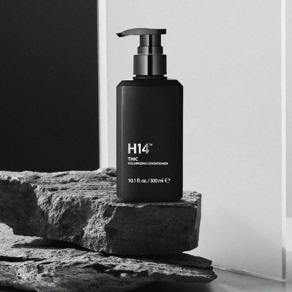 H14 THIC Volumizing Conditioner - Lightweight Conditioner with Rice Bran Protein, Bamboo & Pomegranate for Fullness, Shine & Softness - 10 fl oz / 300