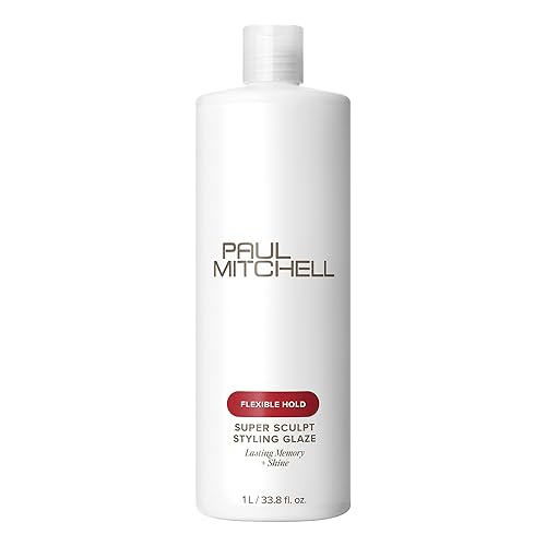 Paul Mitchell Super Sculpt Styling Glaze, Flexible Hold, Lasting Memory + Shine, For All Hair Types, 33.8 fl oz Beauty & Personal Care Paul Mitchell