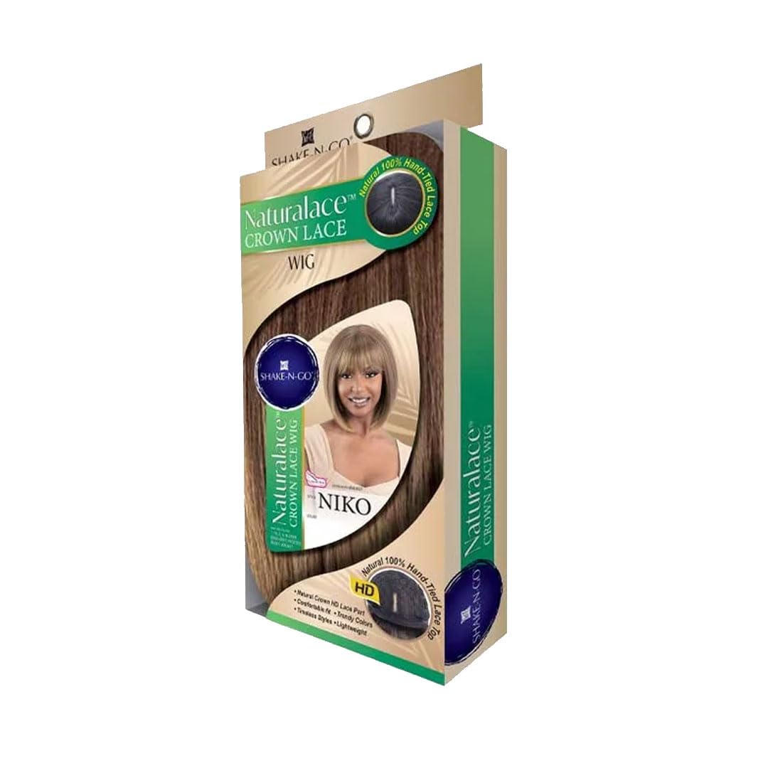 Shake-N-Go Naturalace crown wig - Niko (RUSTY)