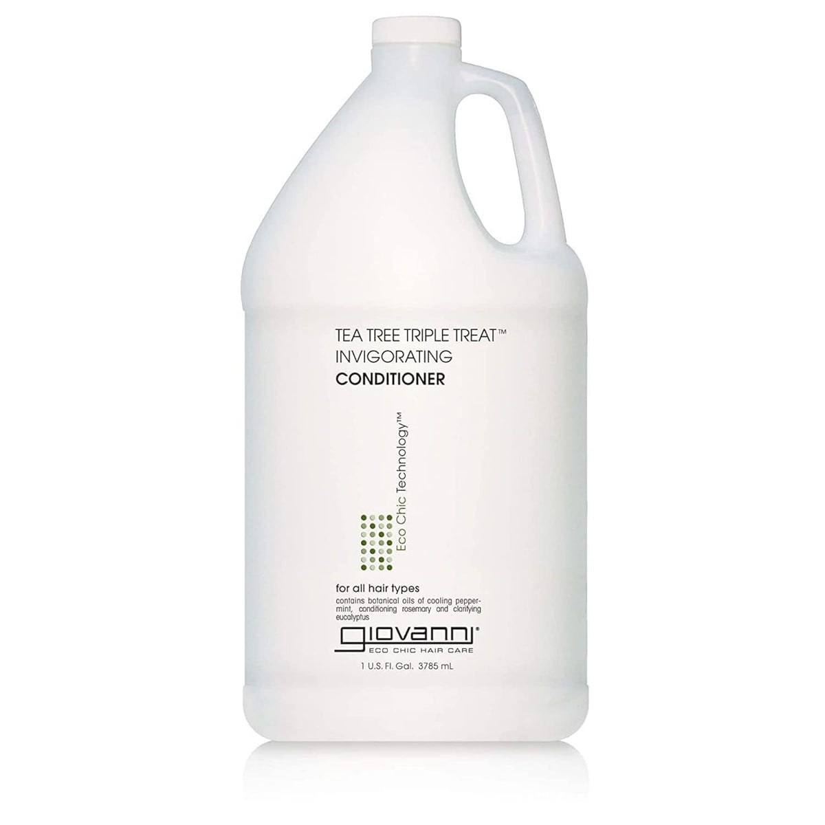 GIOVANNI Tea Tree Triple Treat Invigorating Conditioner, Eucalyptus, 128 oz