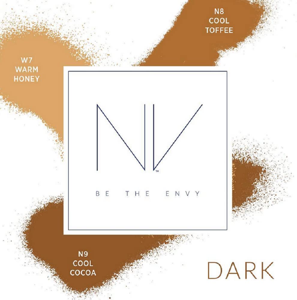 NV BB Perfecting Mist Foundation Buildable Coverage Professional Airbrush Makeup with Plant-based Stem Cell Polypeptides Beauty & Personal Care BE THE ENVY