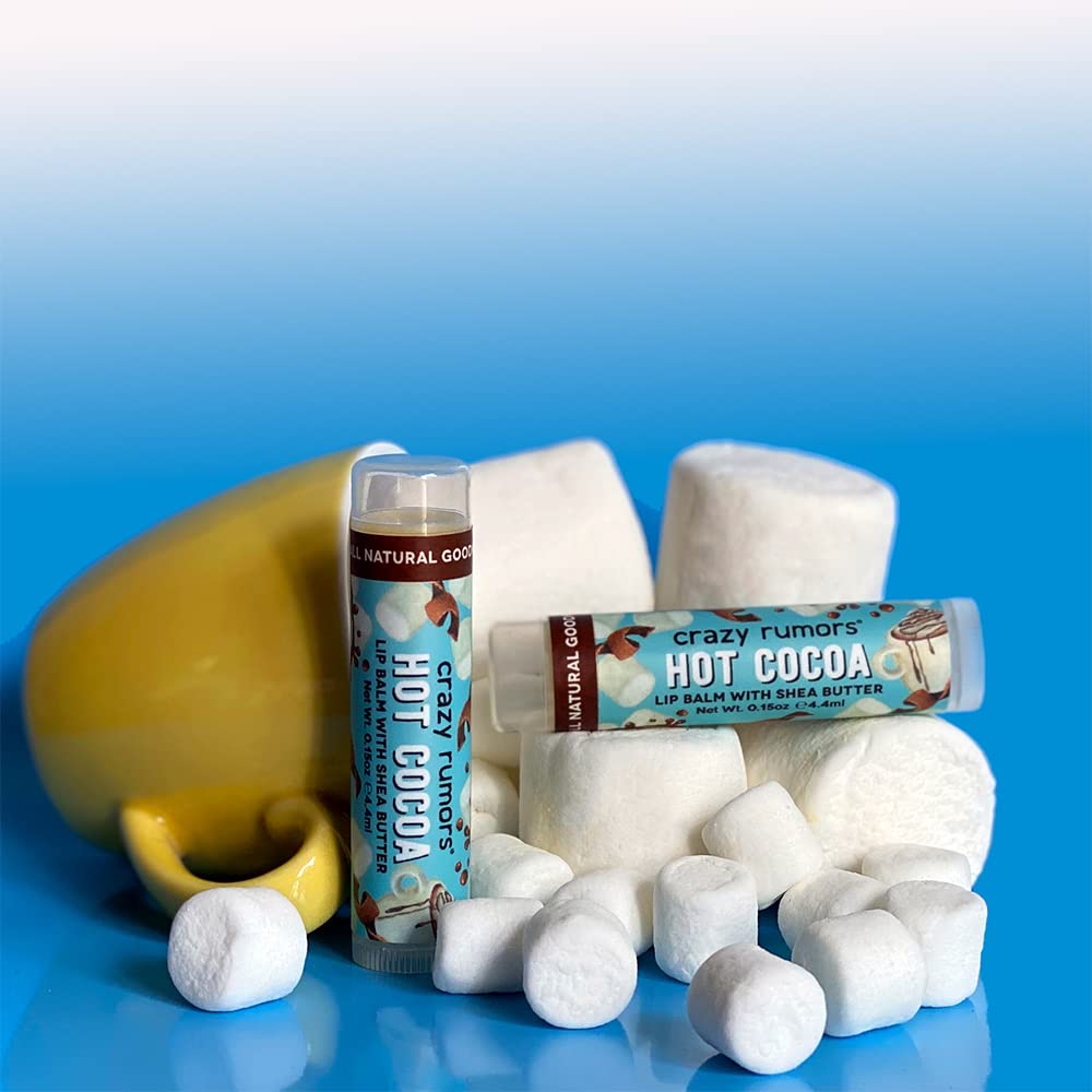 Hot Cocoa Lip Balm Crazy Rumors 0.15 oz Balm Beauty & Personal Care Crazy Rumors