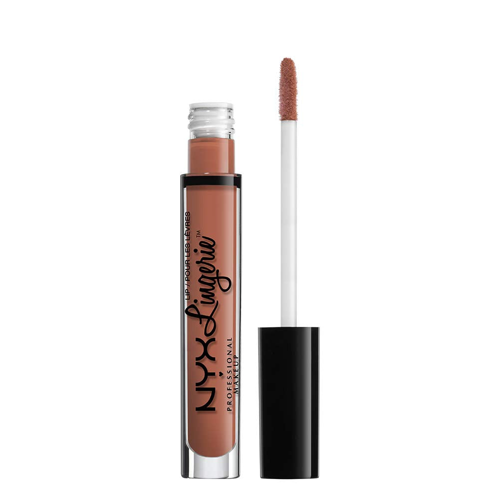NYX PROFESSIONAL MAKEUP Lip Lingerie Matte Liquid Lipstick - Ruffle Trim, Cinnamon Pink Beauty & Personal Care NYX PROFESSIONAL MAKEUP