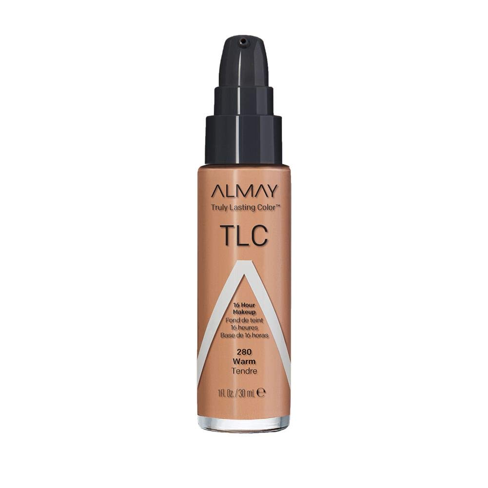 Almay Liquid Foundation, Truly Lasting Color, Long Wearing Natural Finish, Vitamin E and Lemon Extract, Hypoallergenic, Cruelty-Free, Dermatologist Beauty & Personal Care Almay