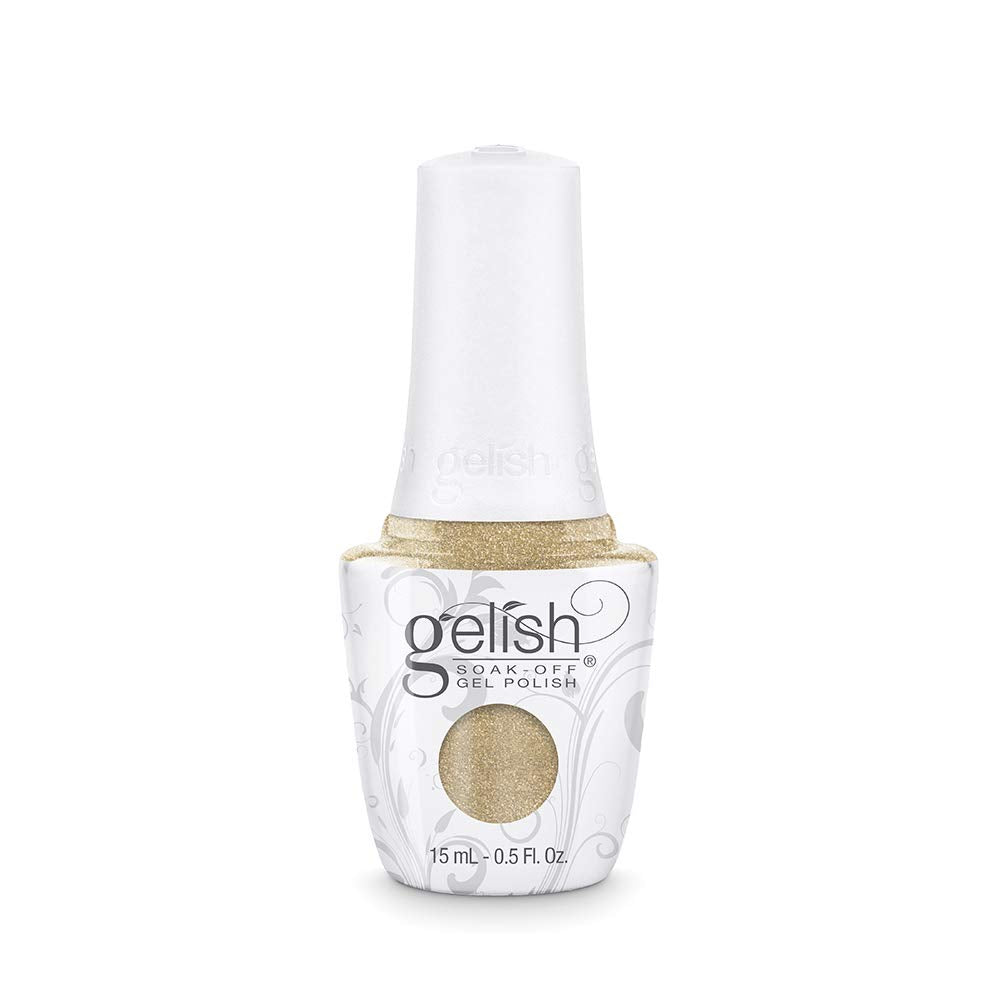 Gelish TPO-Free Soak-Off Gel Nail Polish: Give Me Gold, 15mL
