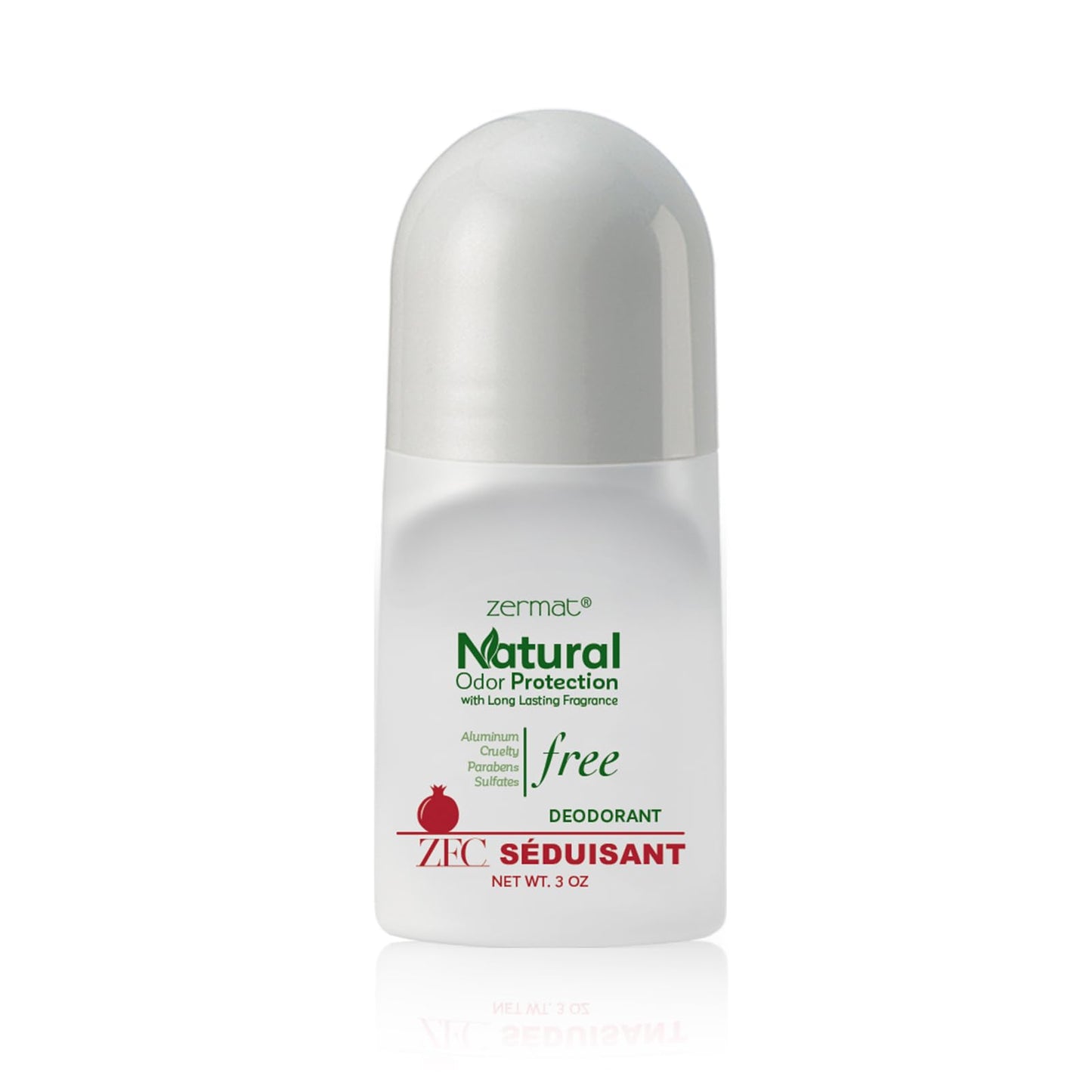 Zermat Senzuel Seduisant, Natural Roll-On Deodorant, 3 Oz. Beauty and Personal Care Zermat